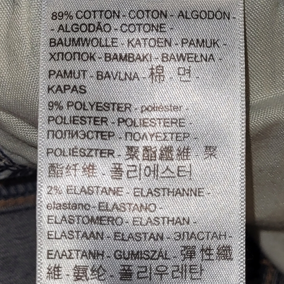 Levi's Slimming Straight medium wash  straight leg jeans with stretch - Picture 4 of 7